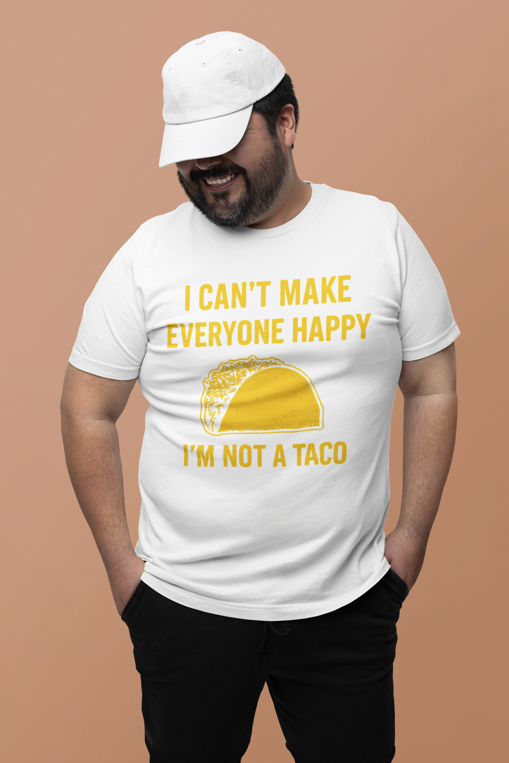 I’m Not a Taco” Funny Foodie T-Shirt | Bella+Canvas Triblend