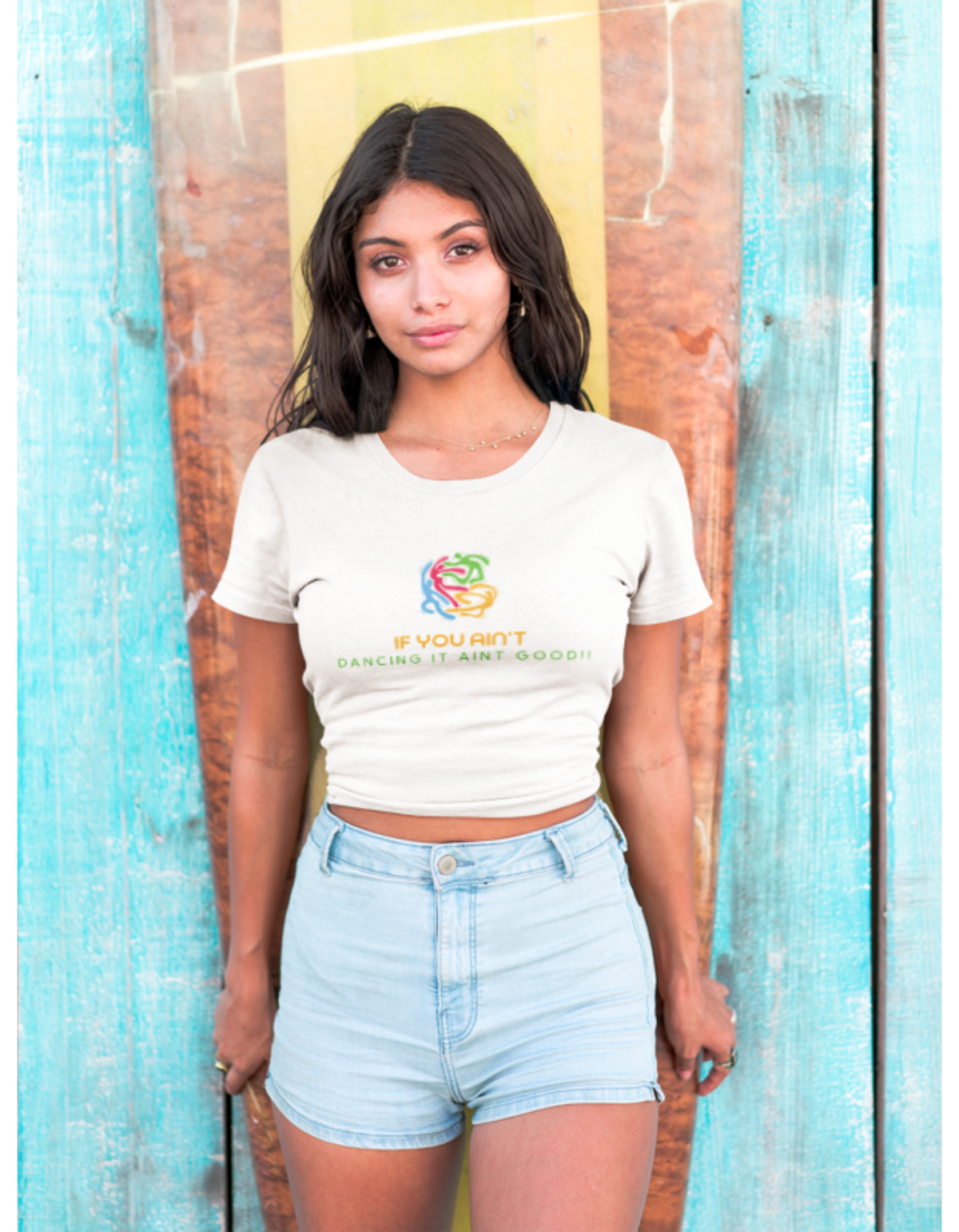 🕺 Official Logo Tee – “If You Ain’t Dancing It Ain’t Good!!”