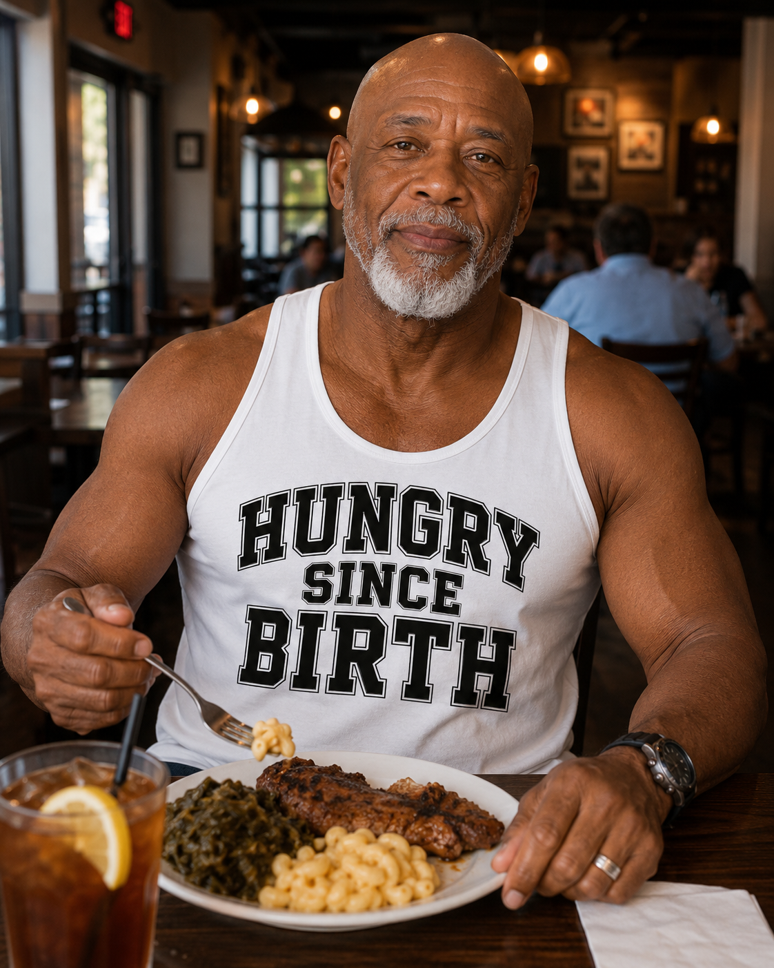 Hungry Since Birth - Bella Canvas Unisex Tank Top