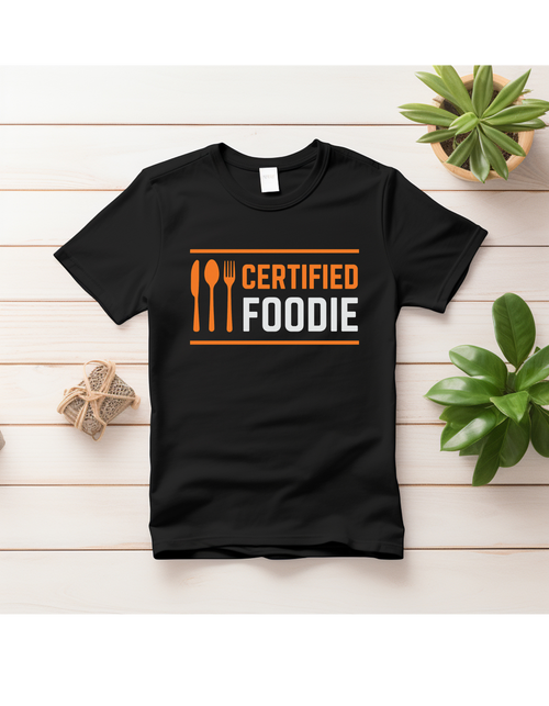 Certified Foodie – Unisex T-Shirt