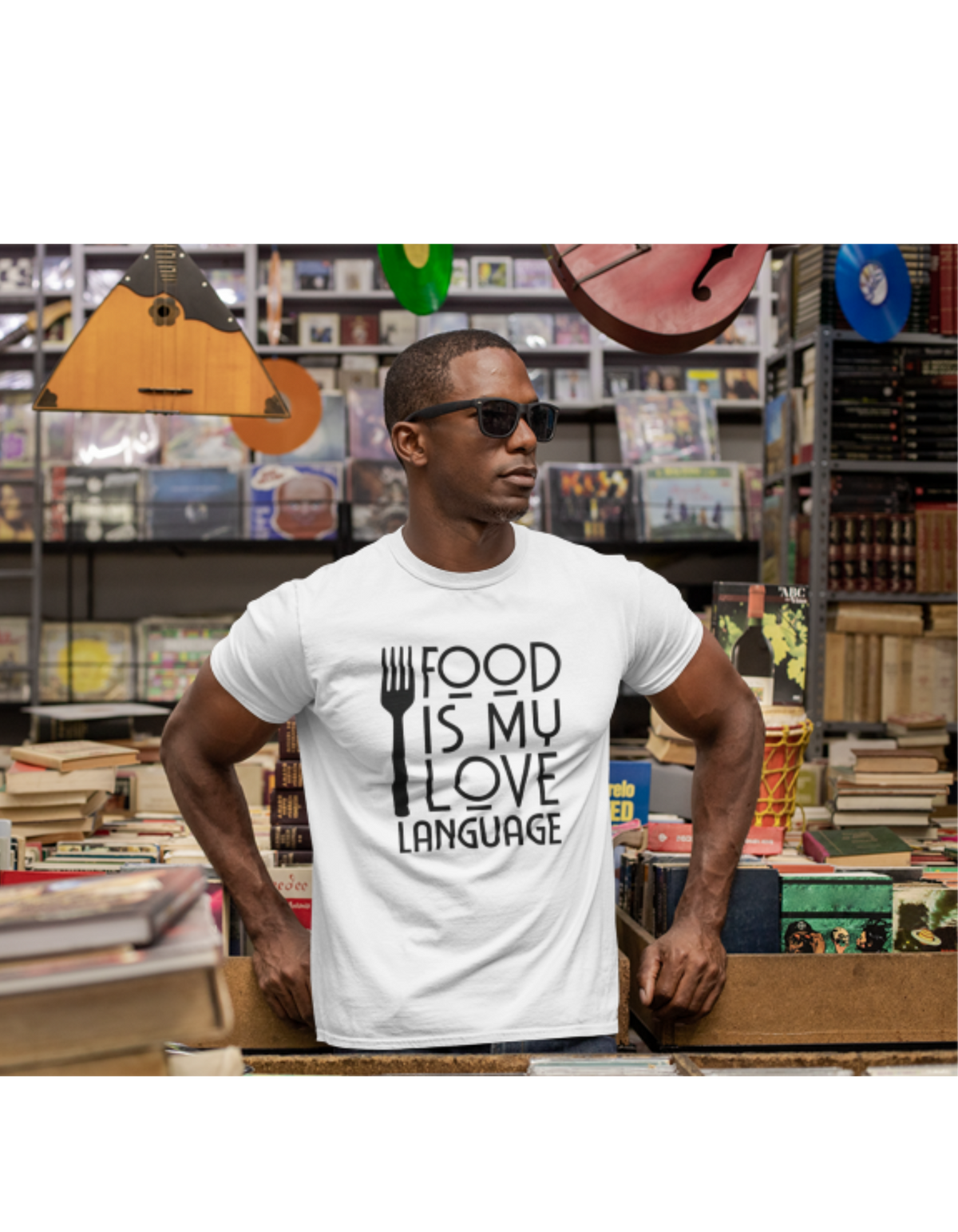 “Food Is My Love Language” Unisex T-Shirt