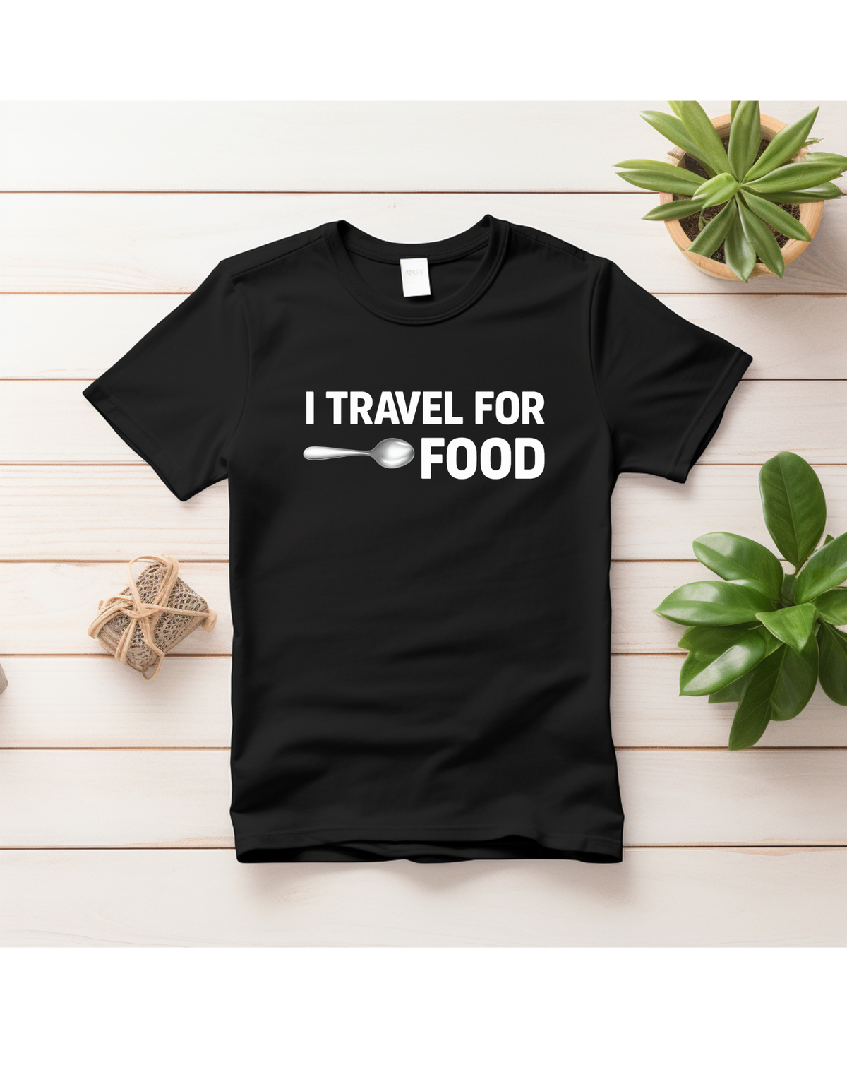I Travel for Food – Unisex Triblend T-Shirt