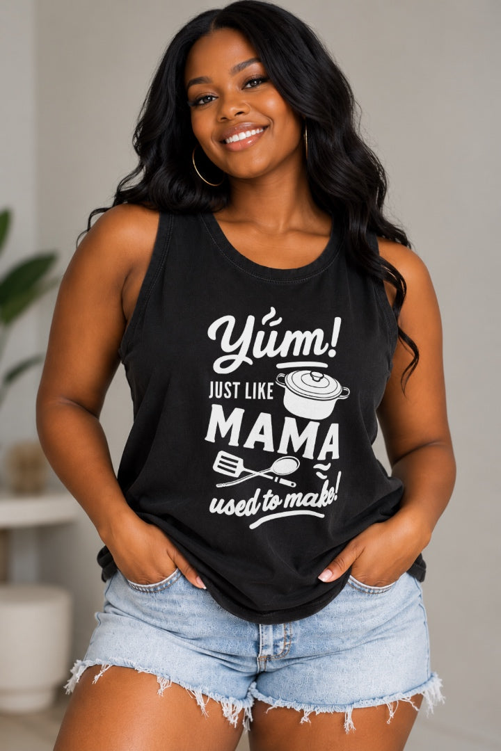 Yum! Just Like Mama Used to Make! – Comfort Food Unisex Tank Top