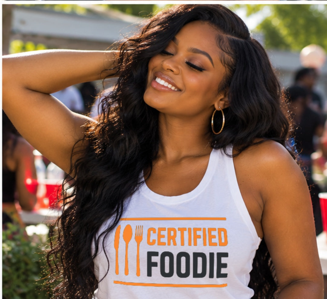 Certified Foodie Unisex Tank Top